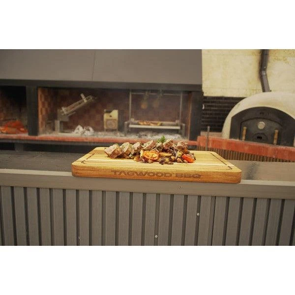 Tagwood BBQ Argentine Santa Maria BBQ09SS 40" Insert Style Stainless Steel Wood Fire And Charcoal Gaucho Grill With V-Shape Grate And Frontal Wheel Height Adjustable System 20 Tagwood BBQ Argentine Santa Maria BBQ09SS 40" Insert Style Stainless Steel Wood Fire And Charcoal Gaucho Grill With V-Shape Grate And Frontal Wheel Height Adjustable System - Image 20