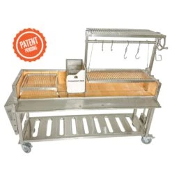 Tagwood BBQ BBQ06SS 92" Argentine Santa Maria Wood Fire And Charcoal Grill -Grill Collection Tagwood BBQ BBQ06SS 92 Argentine Santa Maria Wood Fire and Charcoal Grill 3