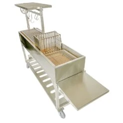 Tagwood BBQ BBQ06SS 92" Argentine Santa Maria Wood Fire And Charcoal Grill -Grill Collection Tagwood BBQ BBQ06SS 92 Argentine Santa Maria Wood Fire and Charcoal Grill 5