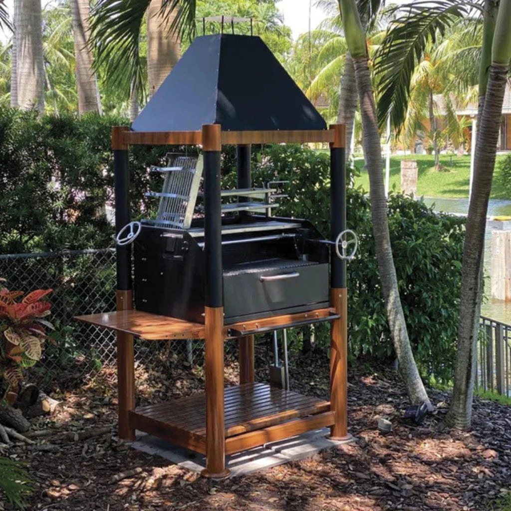 Tagwood BBQ The Beast Argentine Santa Maria Style 36" X 17" Stainless Steel Wood Fire And Charcoal Gaucho Grill 11 Tagwood BBQ The Beast Argentine Santa Maria Style 36" X 17" Stainless Steel Wood Fire And Charcoal Gaucho Grill - Image 11