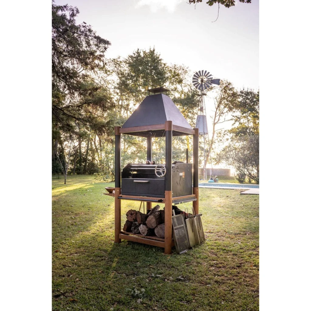 Tagwood BBQ The Beast Argentine Santa Maria Style 36" X 17" Stainless Steel Wood Fire And Charcoal Gaucho Grill 13 Tagwood BBQ The Beast Argentine Santa Maria Style 36" X 17" Stainless Steel Wood Fire And Charcoal Gaucho Grill - Image 13