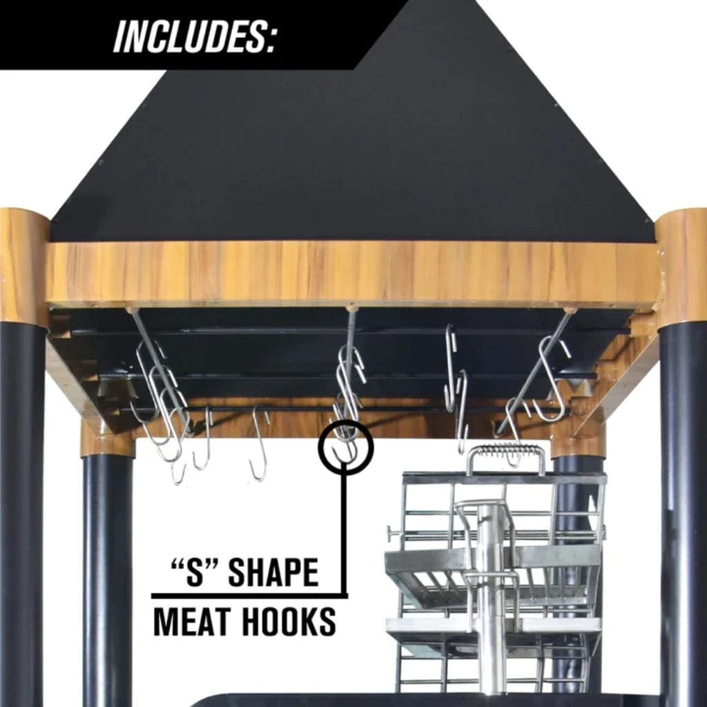 Tagwood BBQ The Beast Argentine Santa Maria Style 36" X 17" Stainless Steel Wood Fire And Charcoal Gaucho Grill 9 Tagwood BBQ The Beast Argentine Santa Maria Style 36" X 17" Stainless Steel Wood Fire And Charcoal Gaucho Grill - Image 9