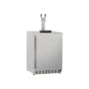 TrueFlame 6.6c Deluxe Outdoor Rated Double Tap Kegerator - Completed