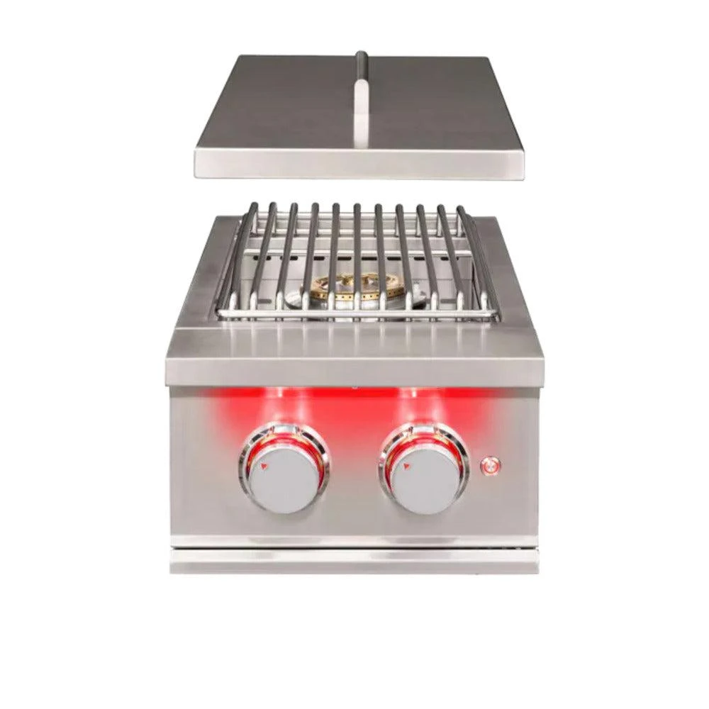 TrueFlame Stainless Steel Natural Gas Double Side Burner 3 TrueFlame Stainless Steel Natural Gas Double Side Burner - Image 3