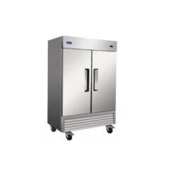 Valpro 49 Cu.ft. Stainless Steel Reach-In Solid 2-Door Freezer