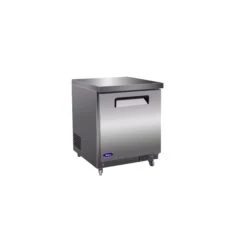 Valpro 7 Cu.ft. 27" Stainless Steel Single Solid Door Under-Counter Freezer