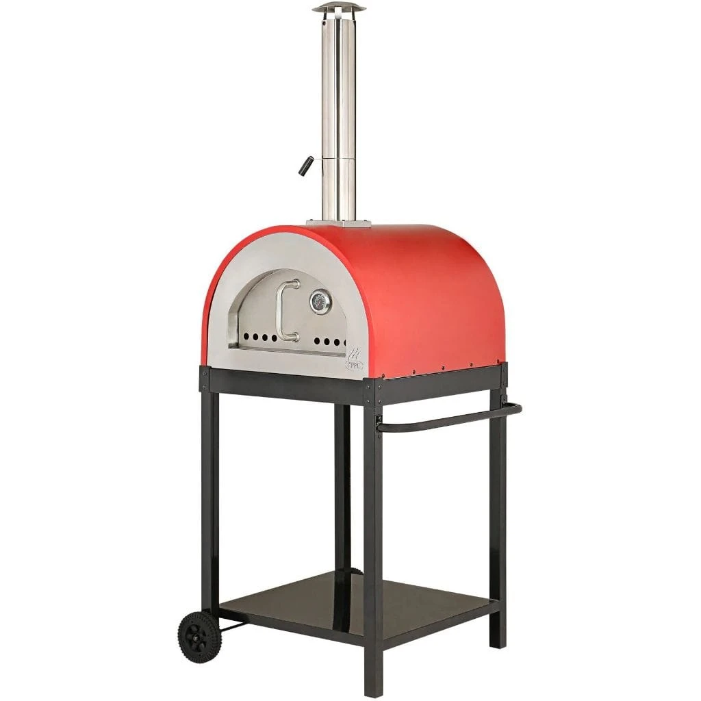 WPPO 25" Traditional Hybrid Wood/Gas Fired Pizza Oven With Stand/Cart 2 WPPO 25" Traditional Hybrid Wood/Gas Fired Pizza Oven With Stand/Cart - Image 2