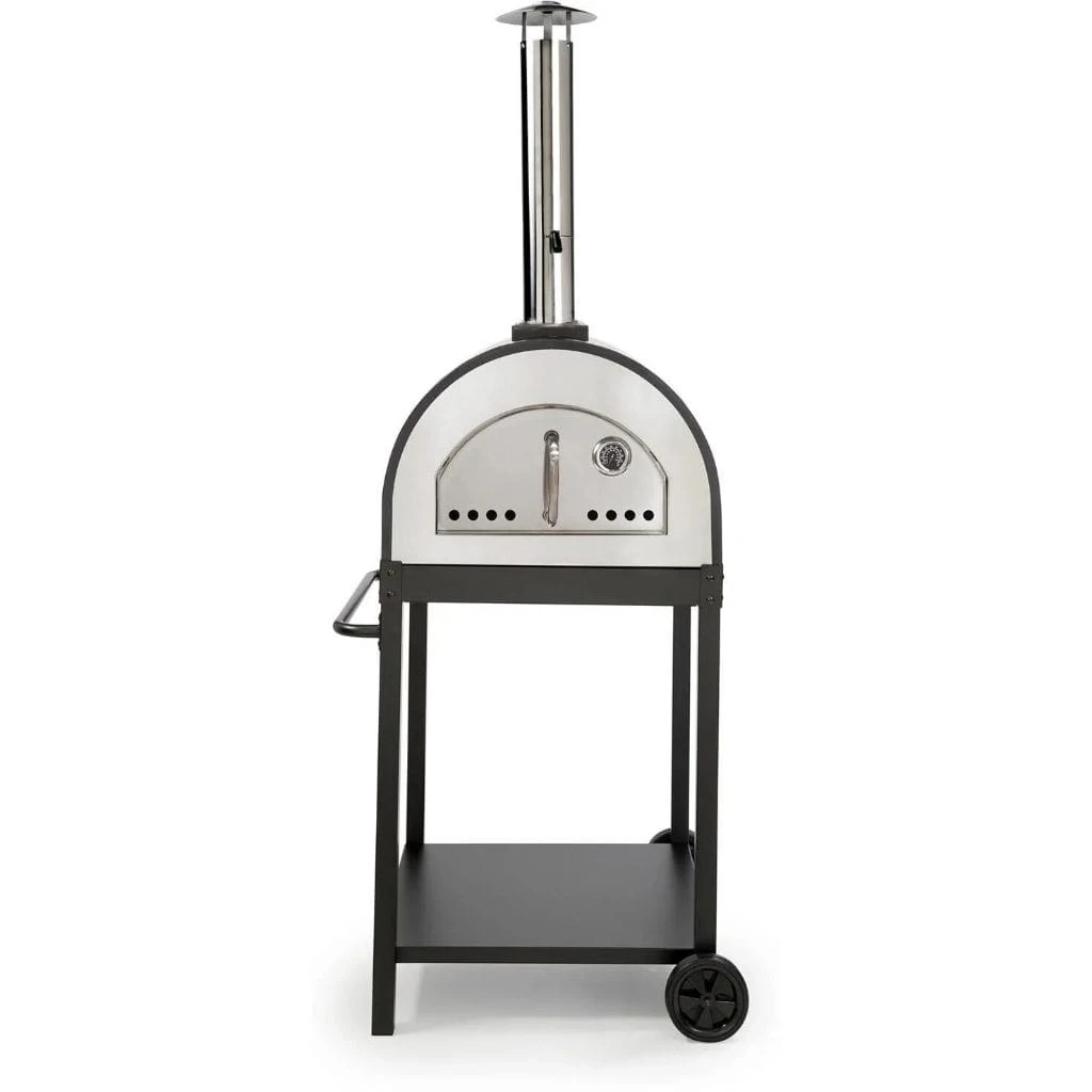 WPPO 25" Traditional Hybrid Wood/Gas Fired Pizza Oven With Stand/Cart 1 WPPO 25" Traditional Hybrid Wood/Gas Fired Pizza Oven With Stand/Cart