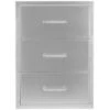Wildfire 19" X 26" Stainless Steel Outdoor Triple Drawer