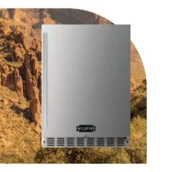 Wildfire 24" Built-In Outdoor Fridge -Grill Collection Wildfire 24 Built In Outdoor Fridge 3