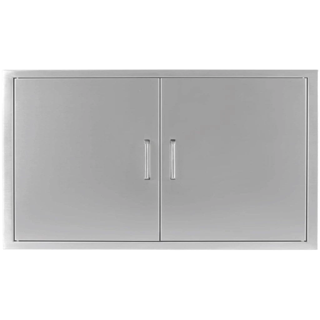 Wildfire 38" X 24" Stainless Steel Outdoor Double Door 1 Wildfire 38" X 24" Stainless Steel Outdoor Double Door