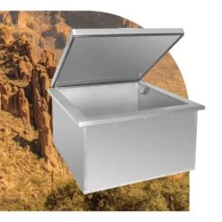 Wildfire Outdoor Small Built-In Stainless Steel Ice Chest