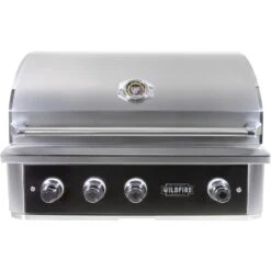 Wildfire Ranch Pro 36" Black Stainless Steel Built-In Liquid Propane Gas Grill