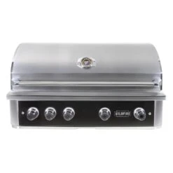Wildfire Ranch Pro 42" Black Stainless Steel Built-In Liquid Propane Gas Grill