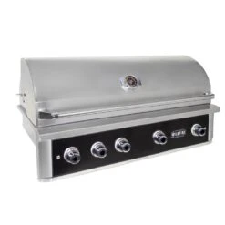 Wildfire Ranch Pro 42" Black Stainless Steel Built-In Liquid Propane Gas Grill -Grill Collection Wildfire Ranch Pro 42 Black Stainless Steel Built In Liquid Propane Gas Grill 3